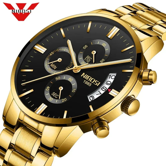 Famous Men's Fashion Casual Dress Watch Military Quartz Wristwatches Saat