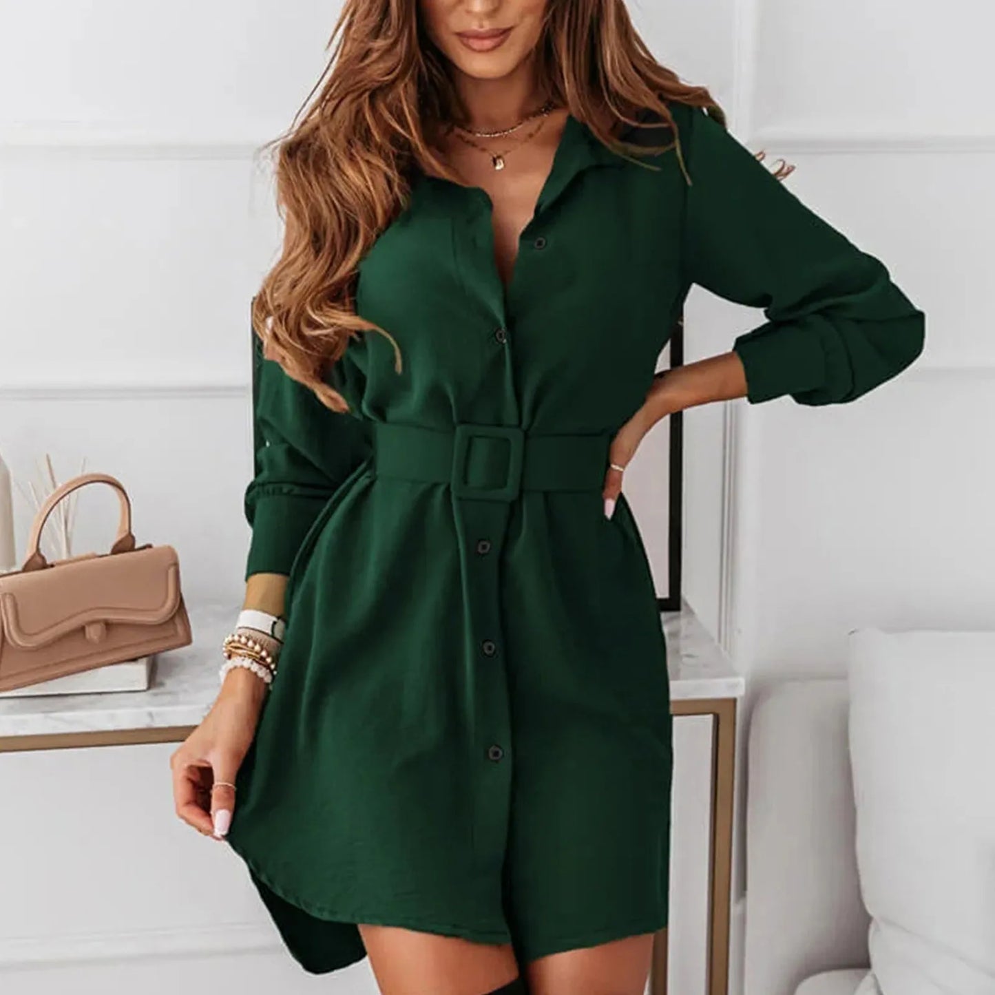 Elegant Dresses for Women Casual Shirt Dresses Spring Dresses for Women