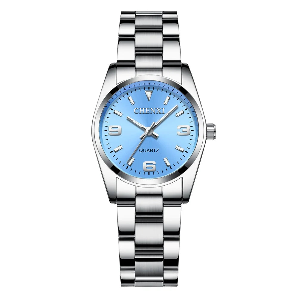 Quartz Watch Women's Wrist Watches Female Dress Clock Xfcs Relogio Feminino