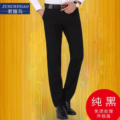 Men's Clothing Male Western-Style Trousers Slim Western-Style Trousers