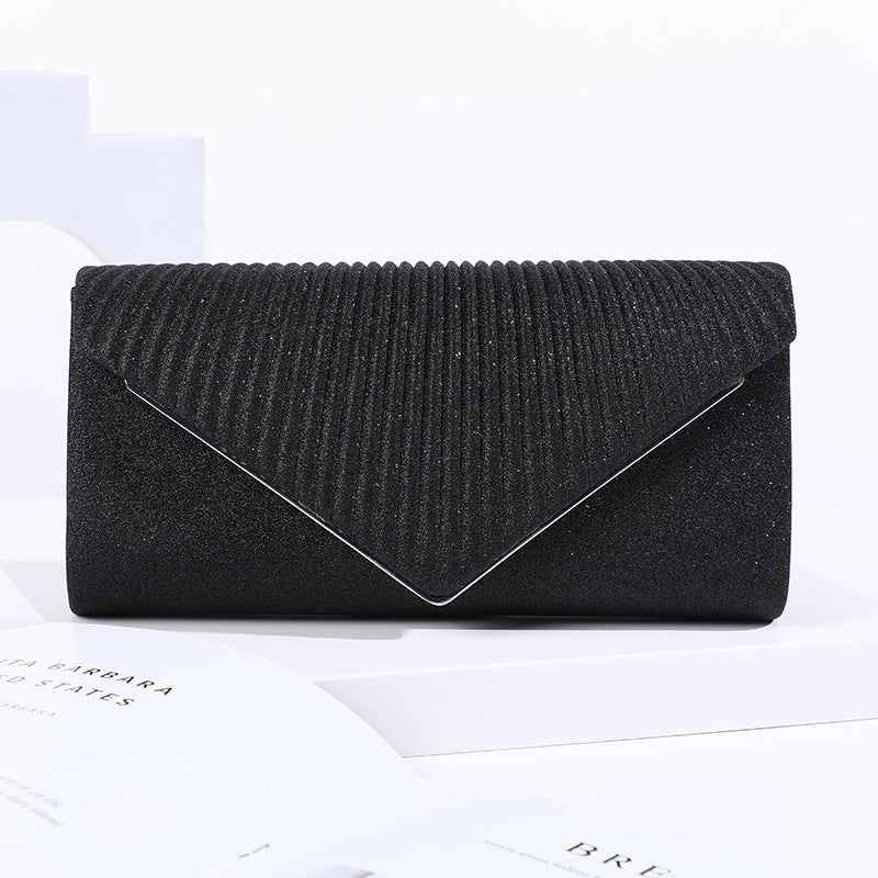 polyester solid color square evening bags