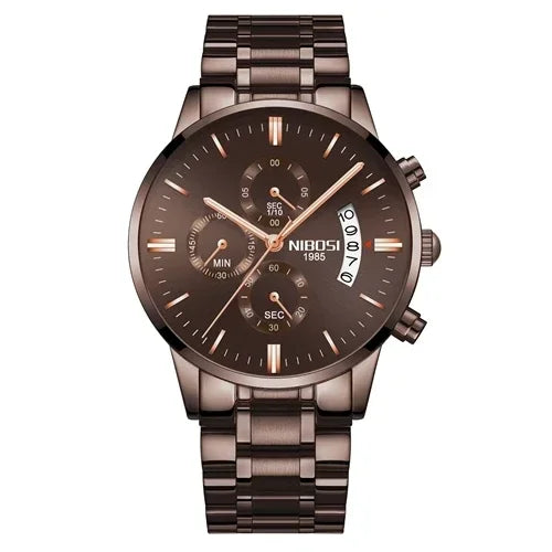 Famous Men's Fashion Casual Dress Watch Military Quartz Wristwatches Saat