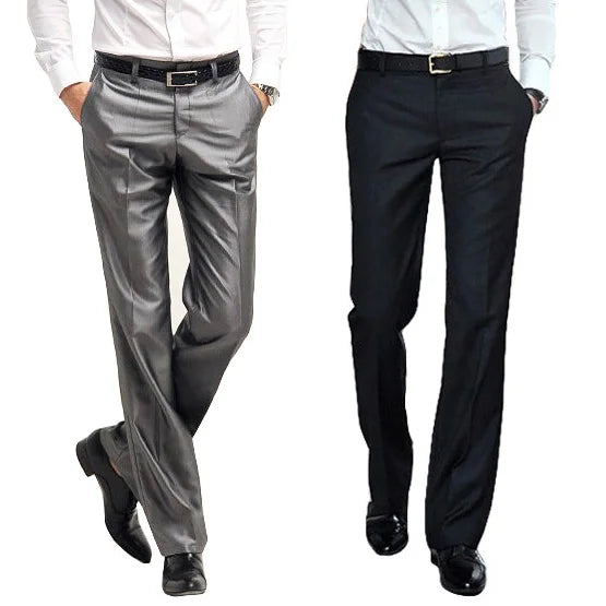 Men's Clothing Male Western-Style Trousers Slim Western-Style Trousers