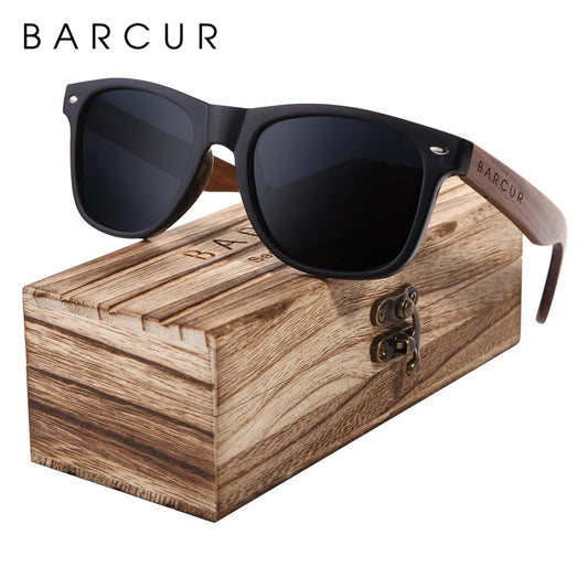 Wood Polarized Sunglasses Wooden Original Box