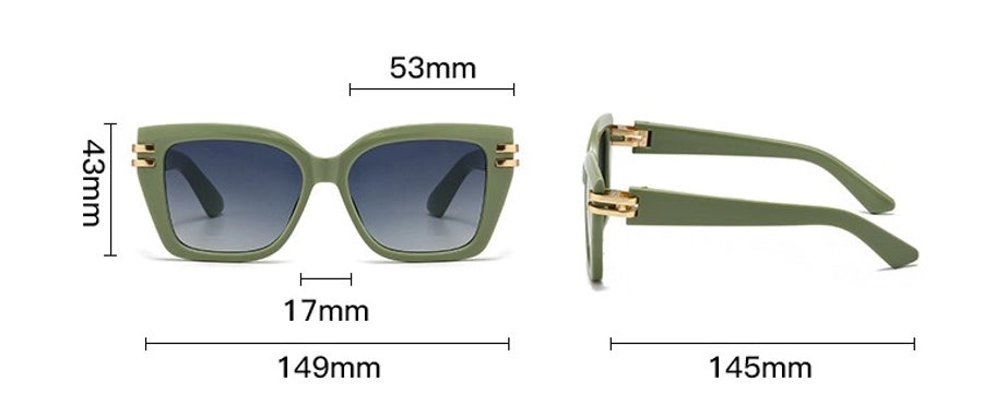 Elegant Business Geometric Ac Square Full Frame Glasses